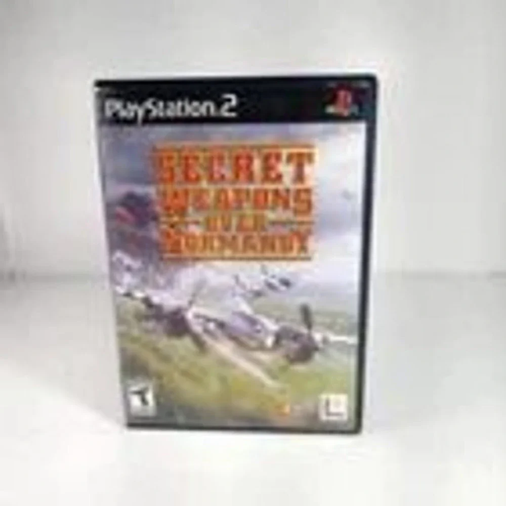 Secret Weapons Over Normandy Sony PlayStation 2 PS2 LucasArts‎ Flight Sim Game